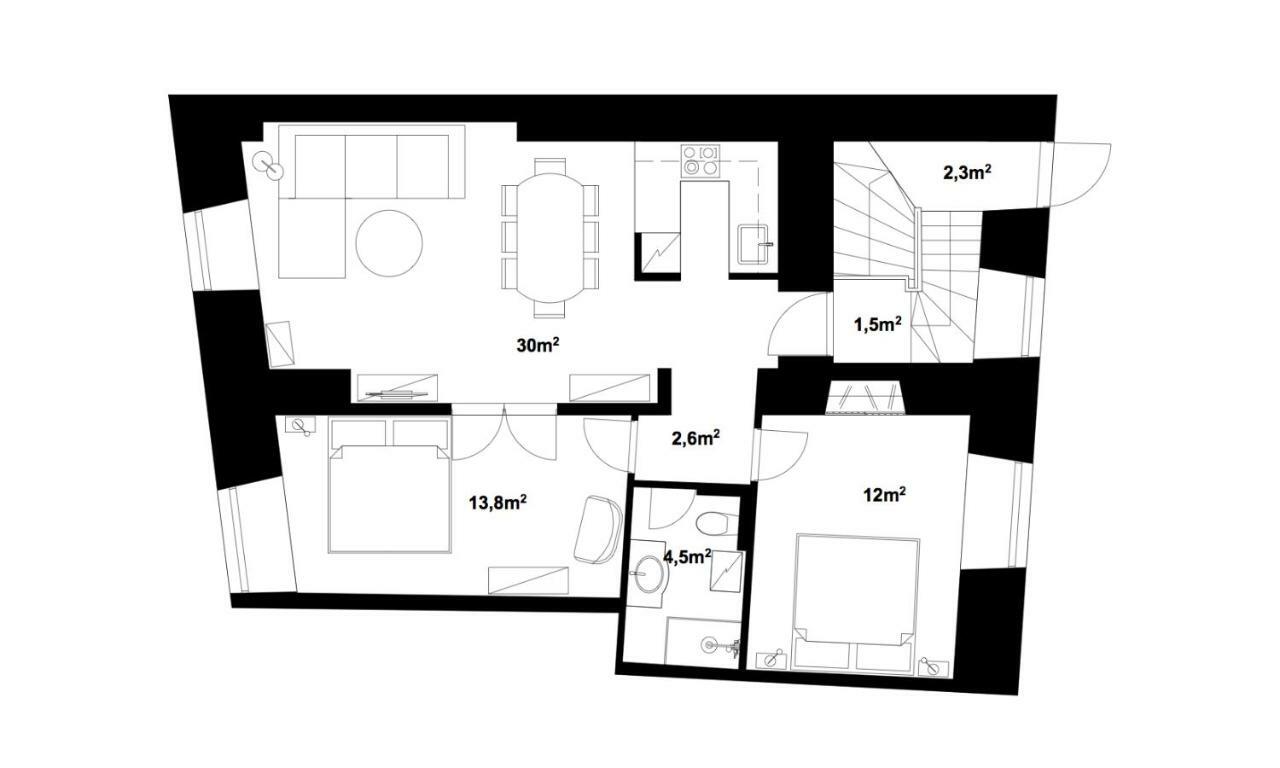 Tallinnhousing Knights And Nobility -3 Bdr Home Talin Exterior foto